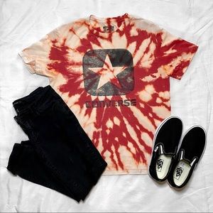 Bleach Dyed Converse Tee